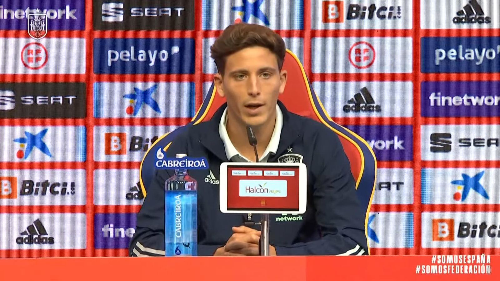 El jugador de la selecció espanyola, Pau Torres