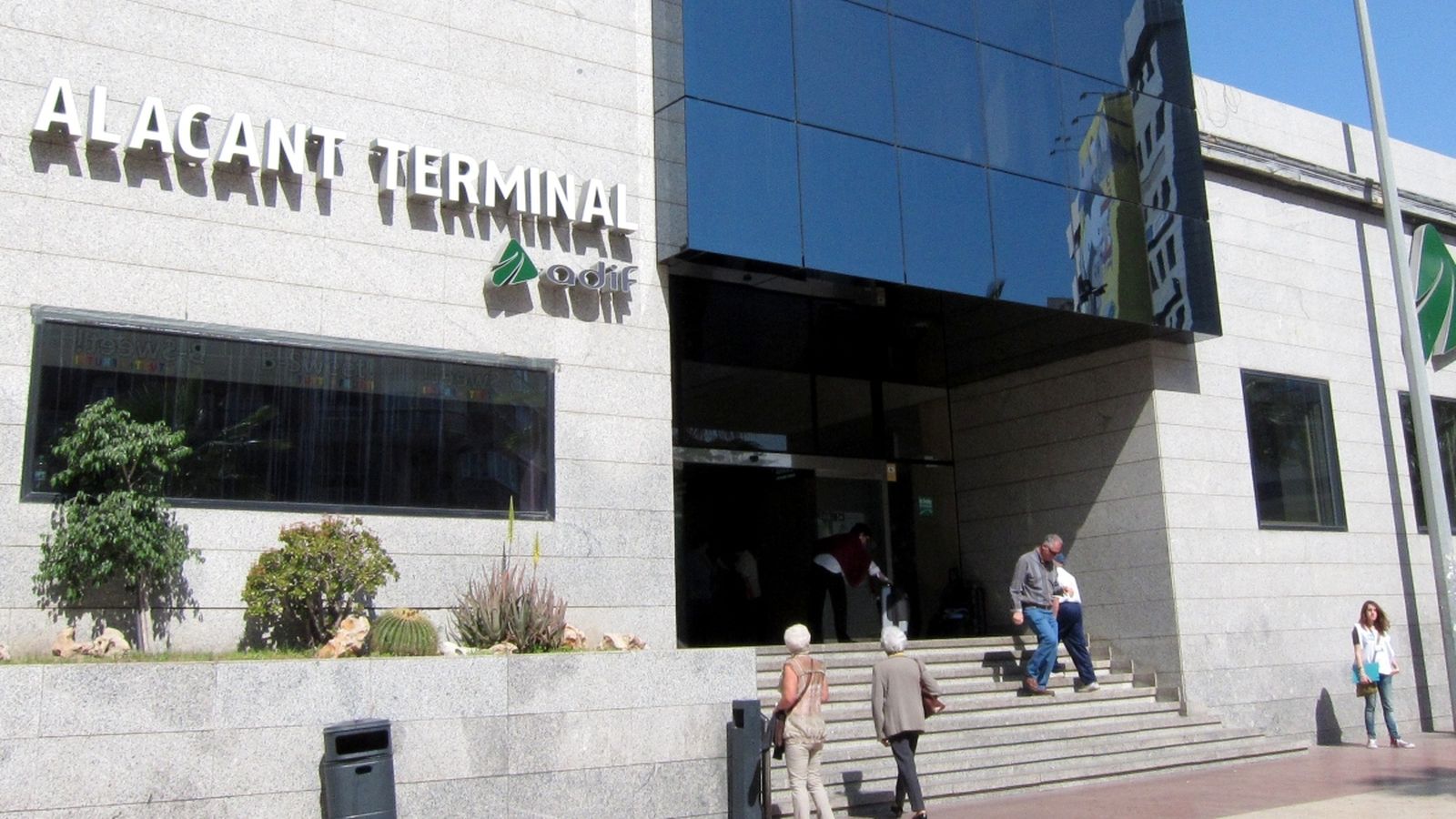 Imatge de l'estació de Renfe d'Alacant