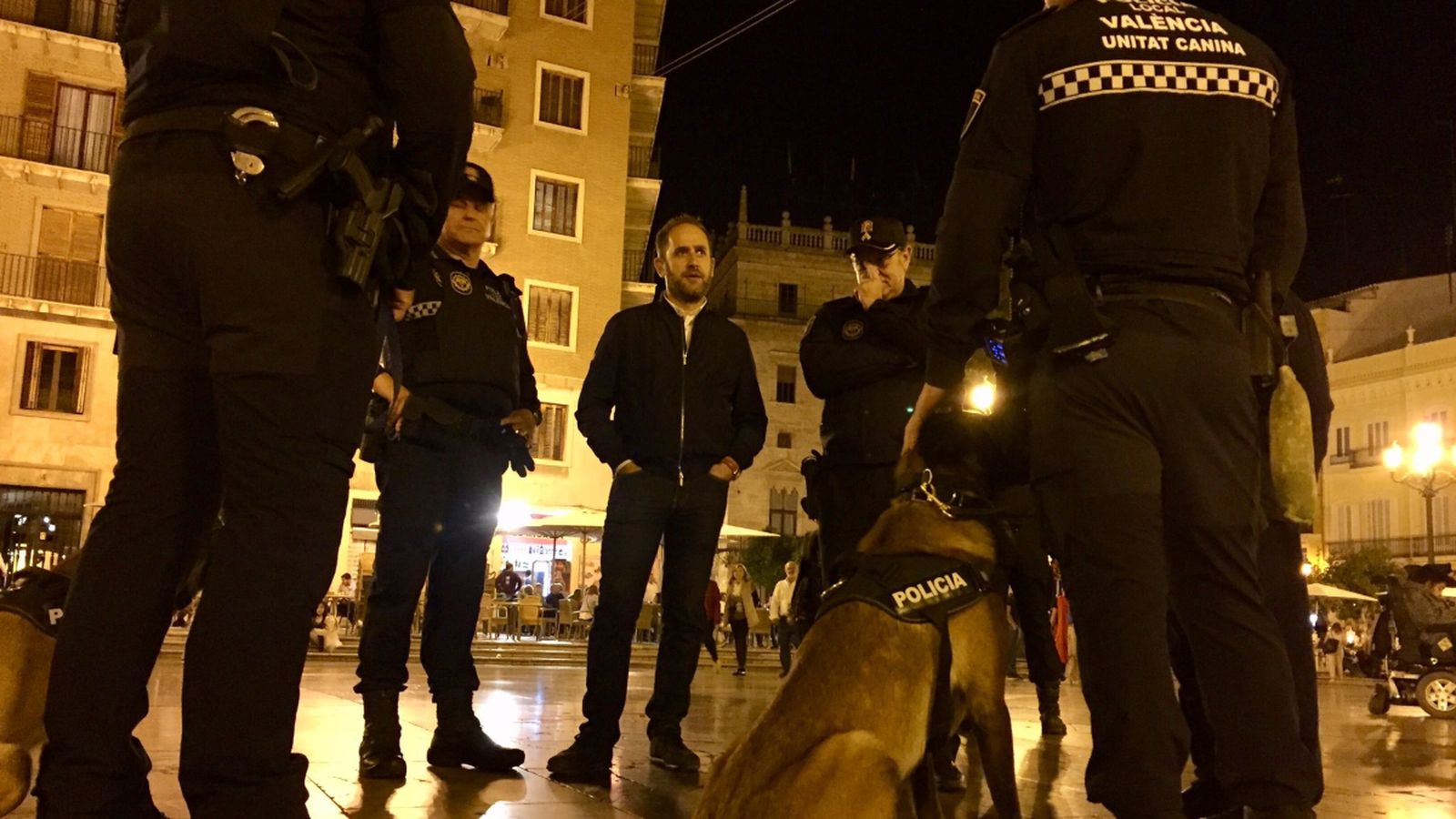 Dispositiu de la Policia Local de València