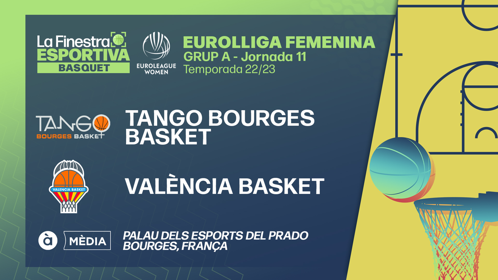 Eurolliga: Bourges - València Basket