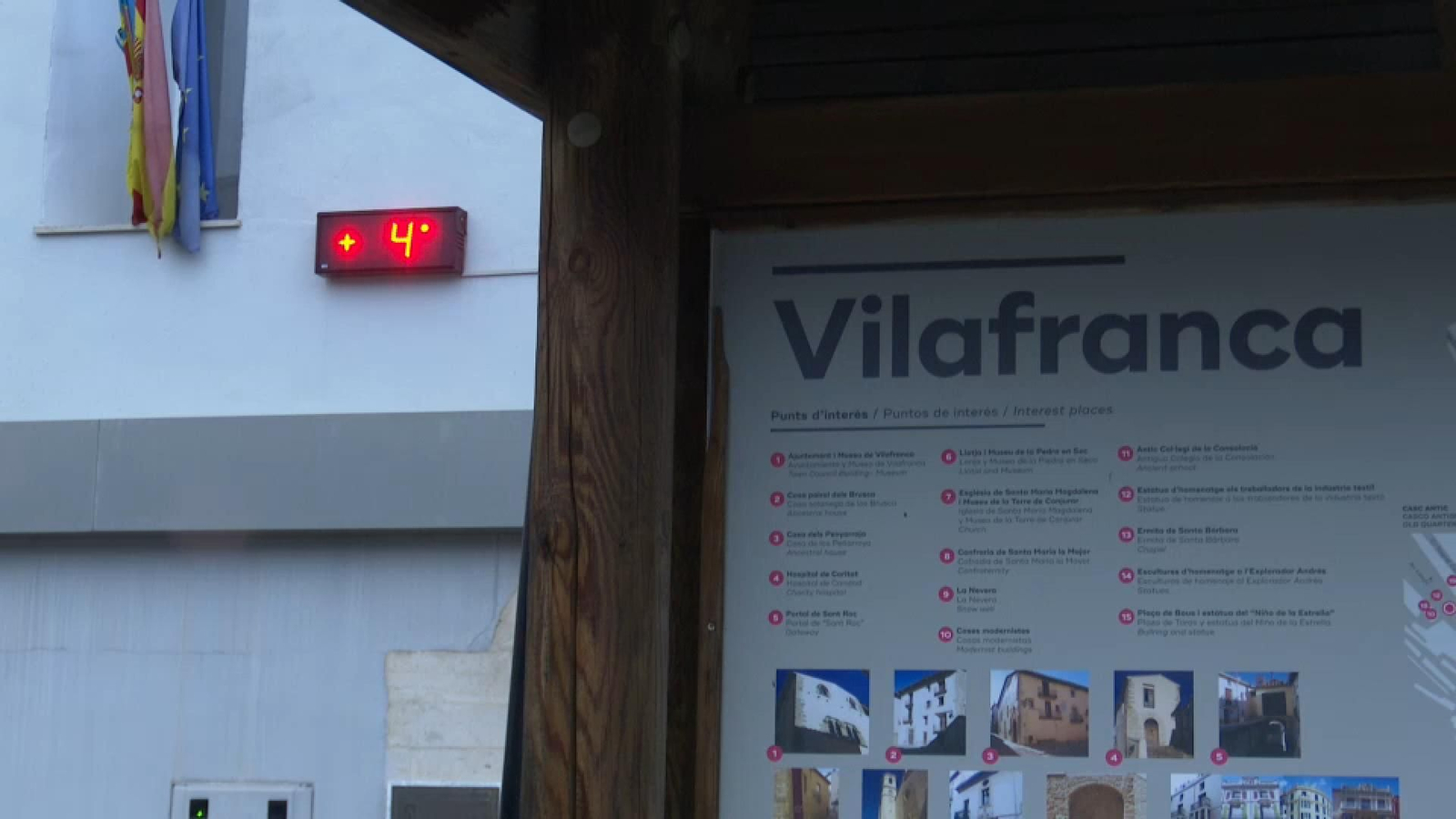 Fred a Vilafranca, aquest dimecres