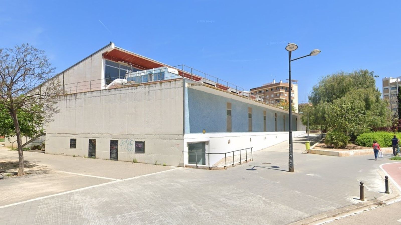 La piscina municipal del barri d'Aiora de València
