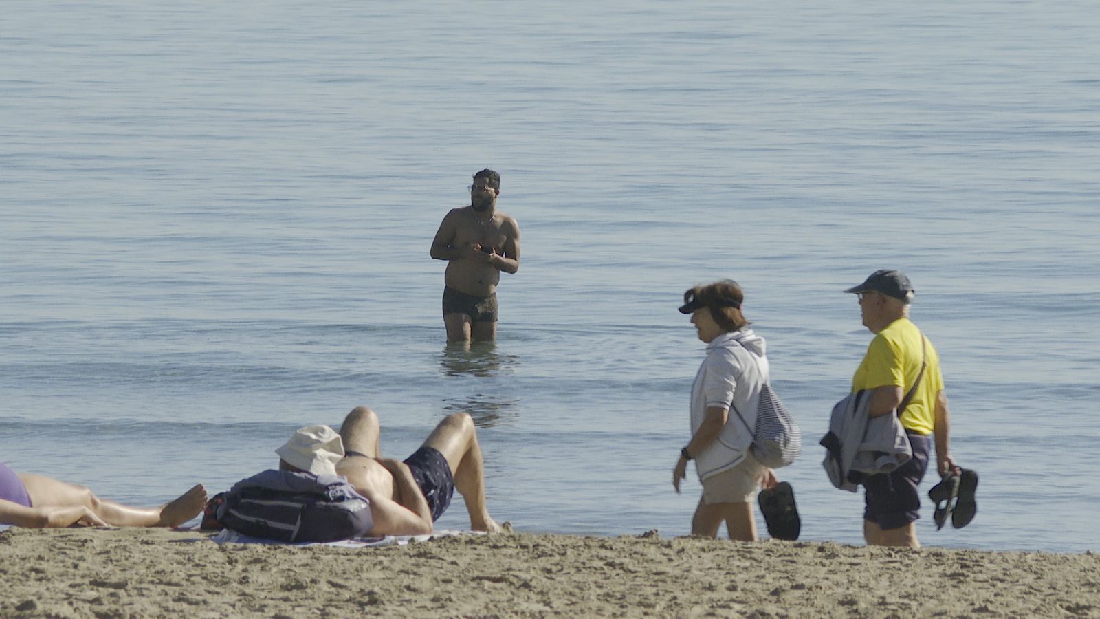 Gener del 2024 a la Platja del Postiguet d'Alacant