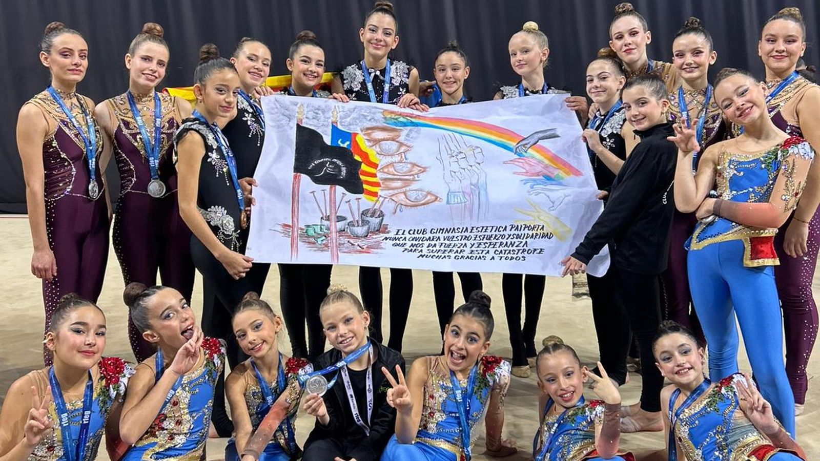 Gimnàstica a la zona zero