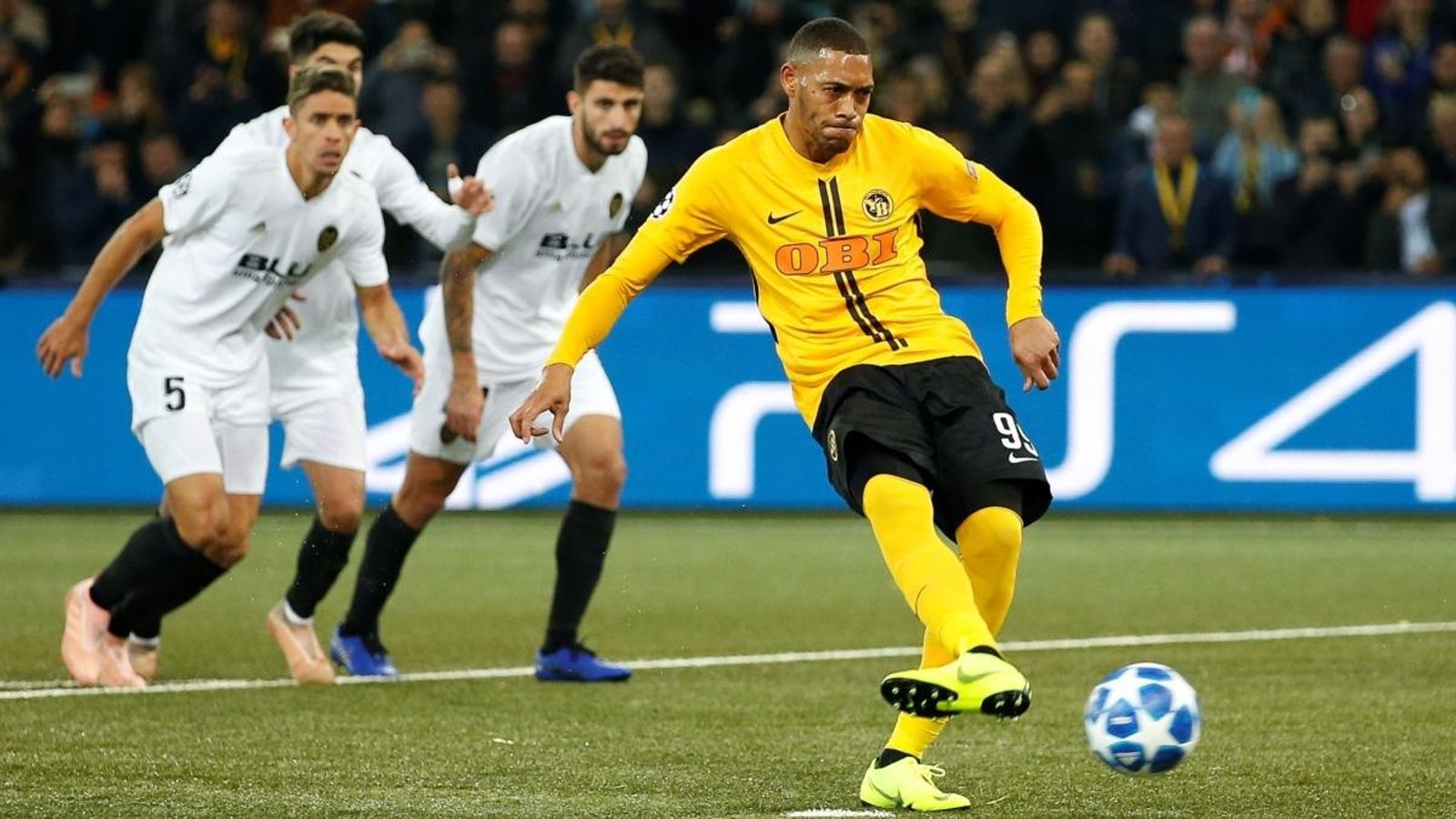 Hoareao va marcar de penal per al Young Boys