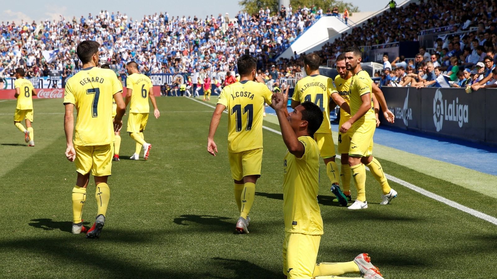 Bacca celebra l’únic gol del partit