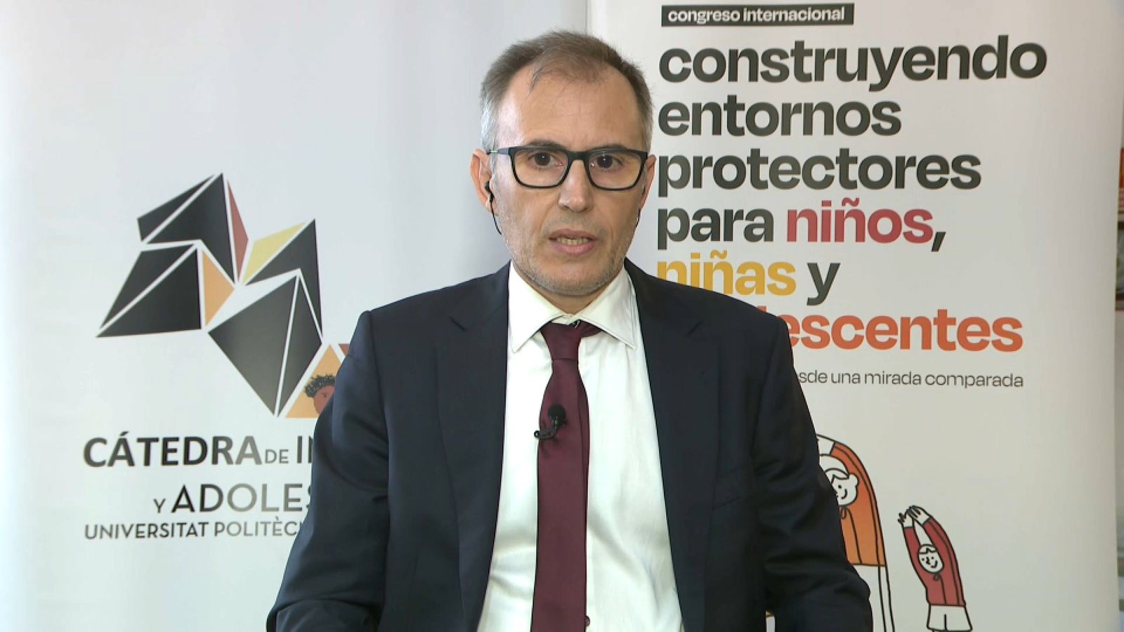 El professor titular de Dret Constitucional i director de la Càtedra d’Infància i Adolescència de la UPV, Vicent Cabedo.