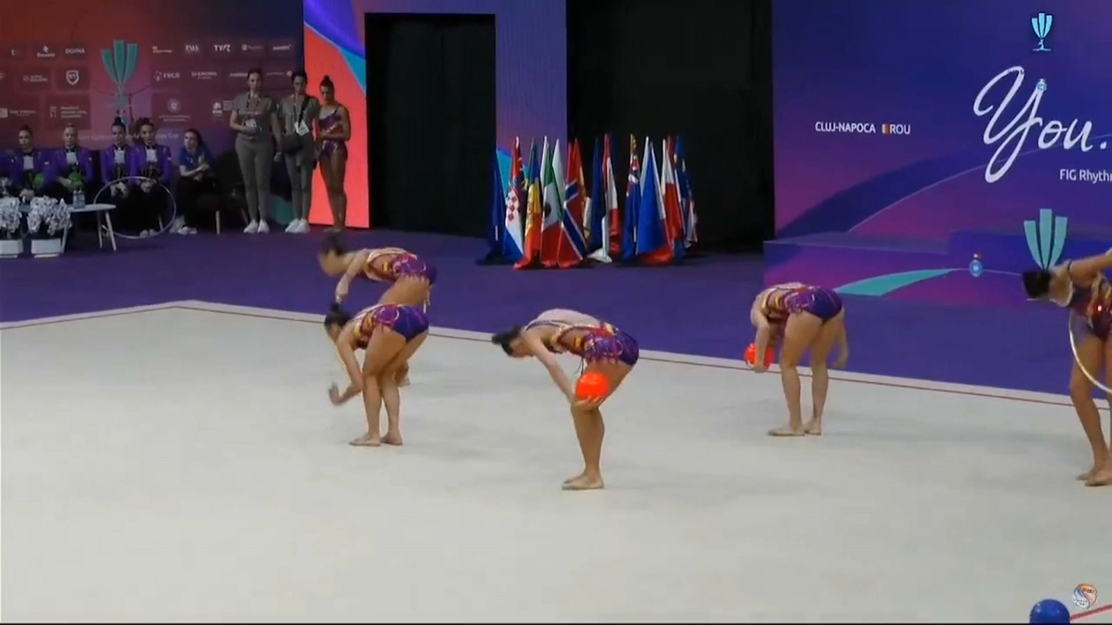 Or per a Espanya en la Copa del Món de rítmica