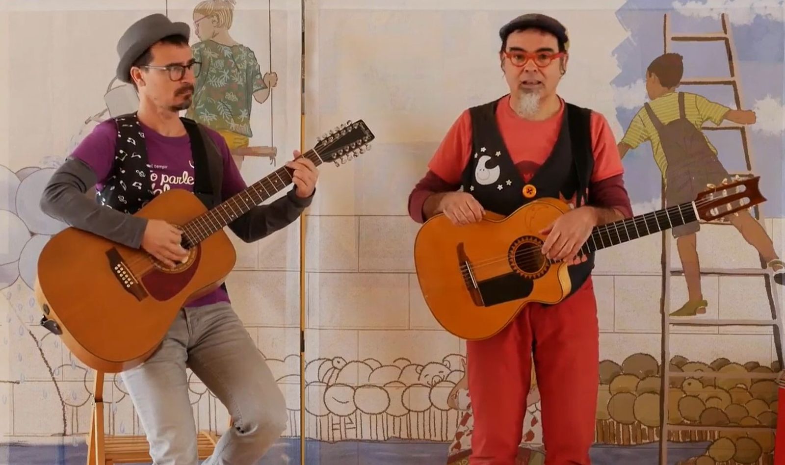 22 Dani Miquel, junt a Rafa Soler