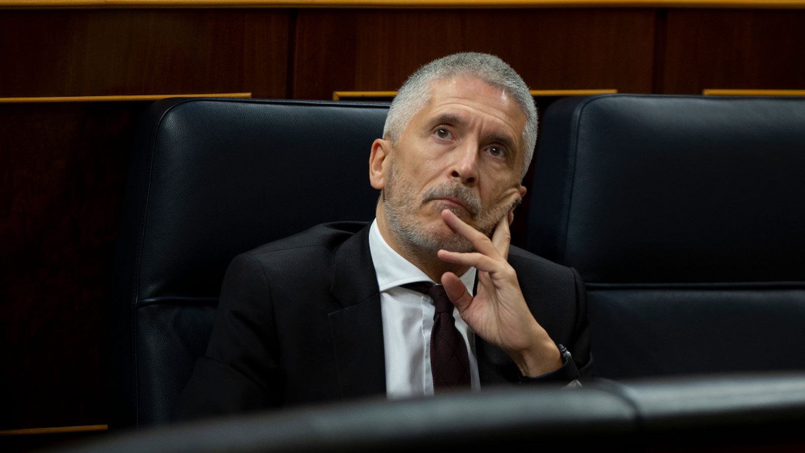 El ministre Grande Marlaska, al Congrés, en la sessió del 17 de juny