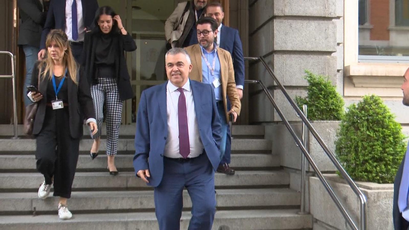 El número tres del PSOE, Santos Cerdán, en imatge d'arxiu