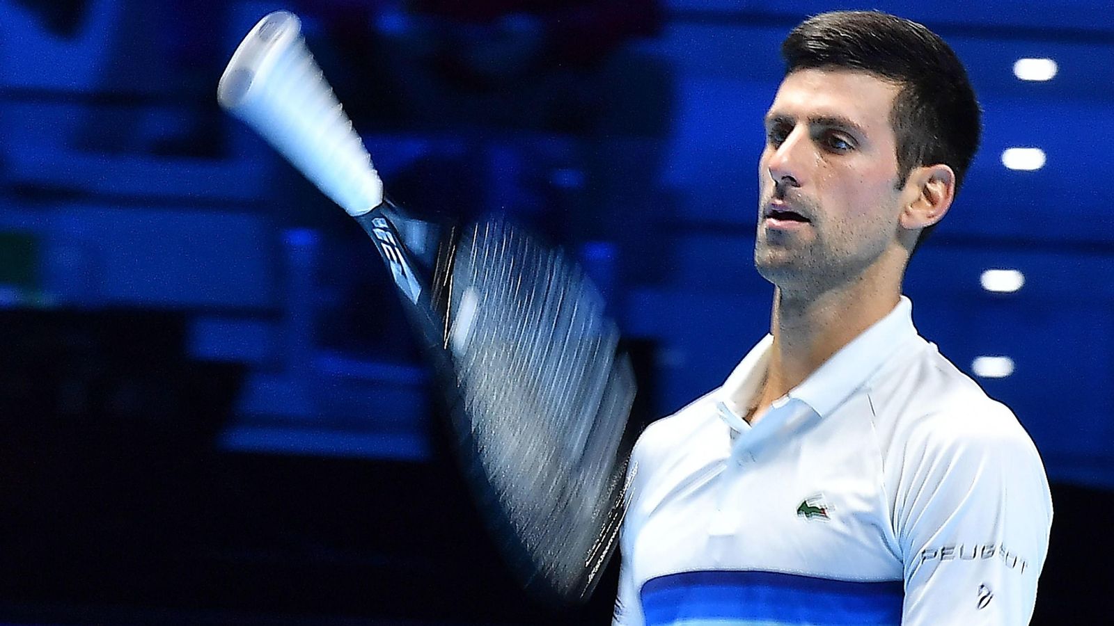 El tenista Novak Djokovic en les ATP Finals