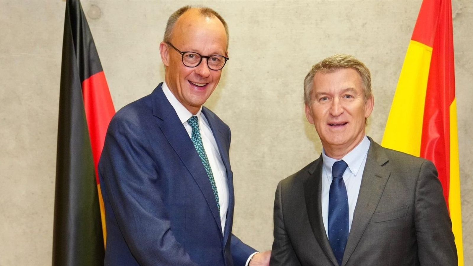 Feijóo a Berlín, reunit amb el líder de la CDU, Friedrich Merz