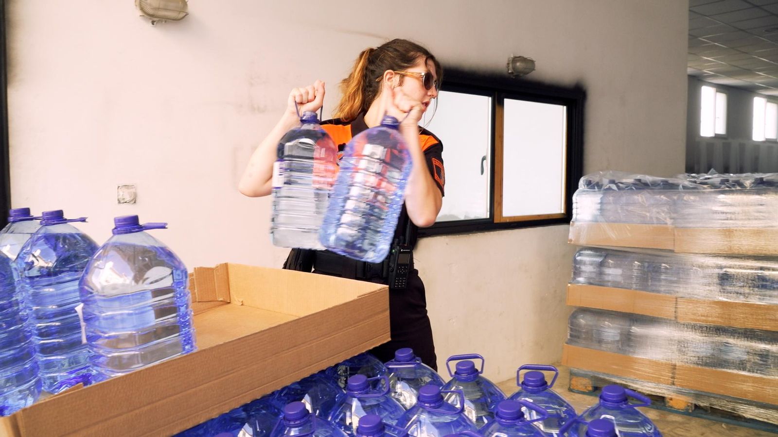 Repartiment d'aigua a Benitatxell