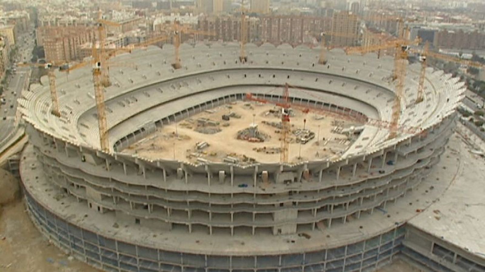 Nou Mestalla en obres