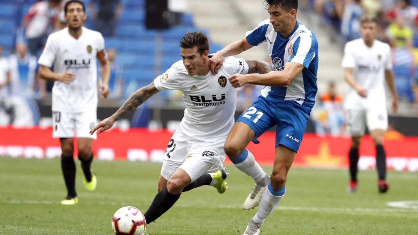 Primera derrota en Lliga del València davant de l'Espanyol