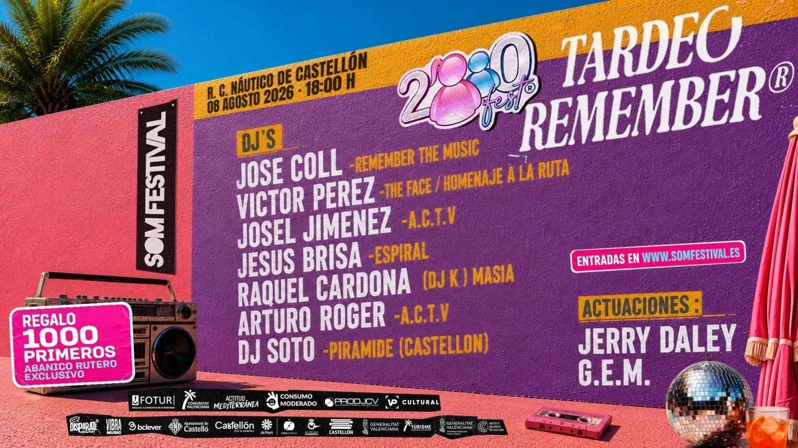 Cartell de Tardeo Remember