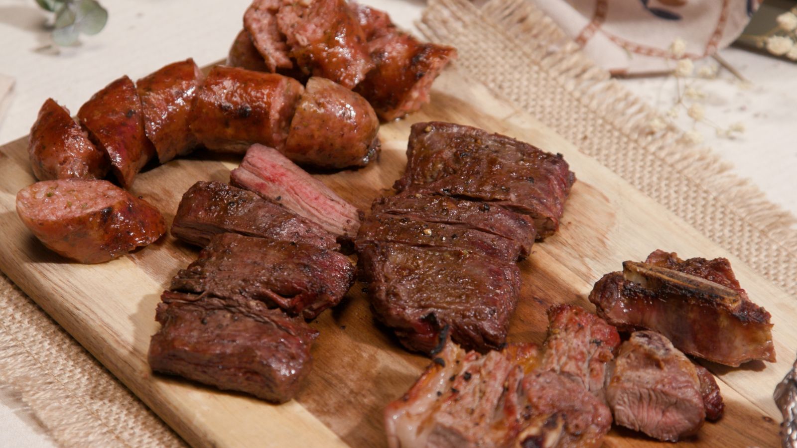 Barbacoa d'estiu amb creïlles de fira