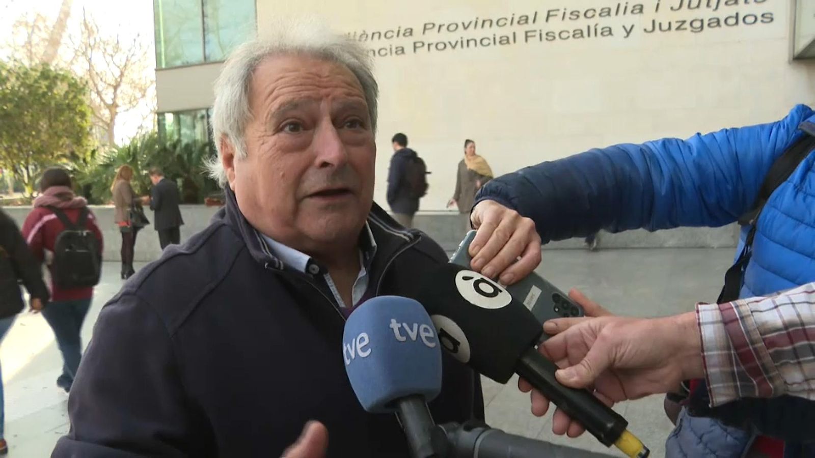 Alfonso Rus aquest dimarts a la Ciutat de la Justícia de València