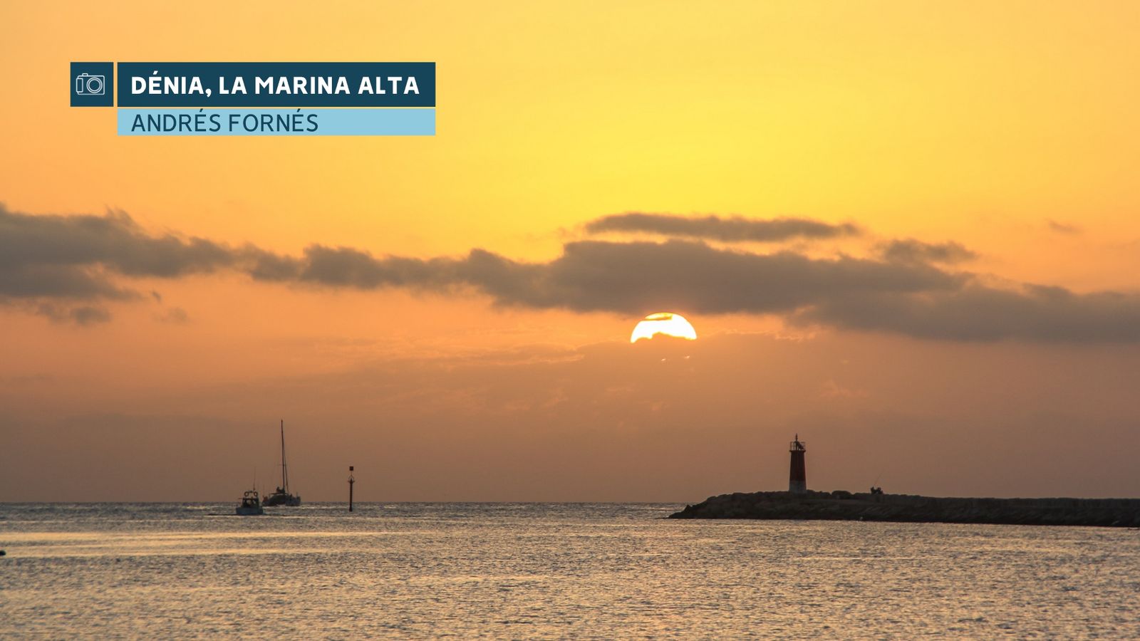 Eixida del sol des de Dénia el 26 de juny del 2022