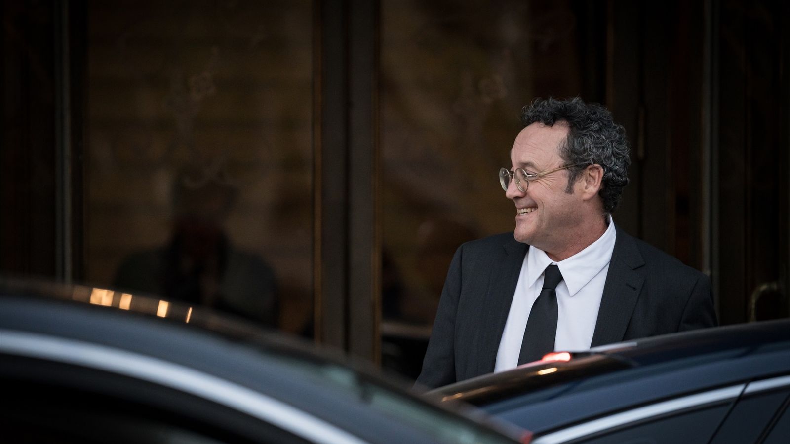 Álvaro García Ortiz eixint del Tribunal Suprem el 12 de novembre de 2025