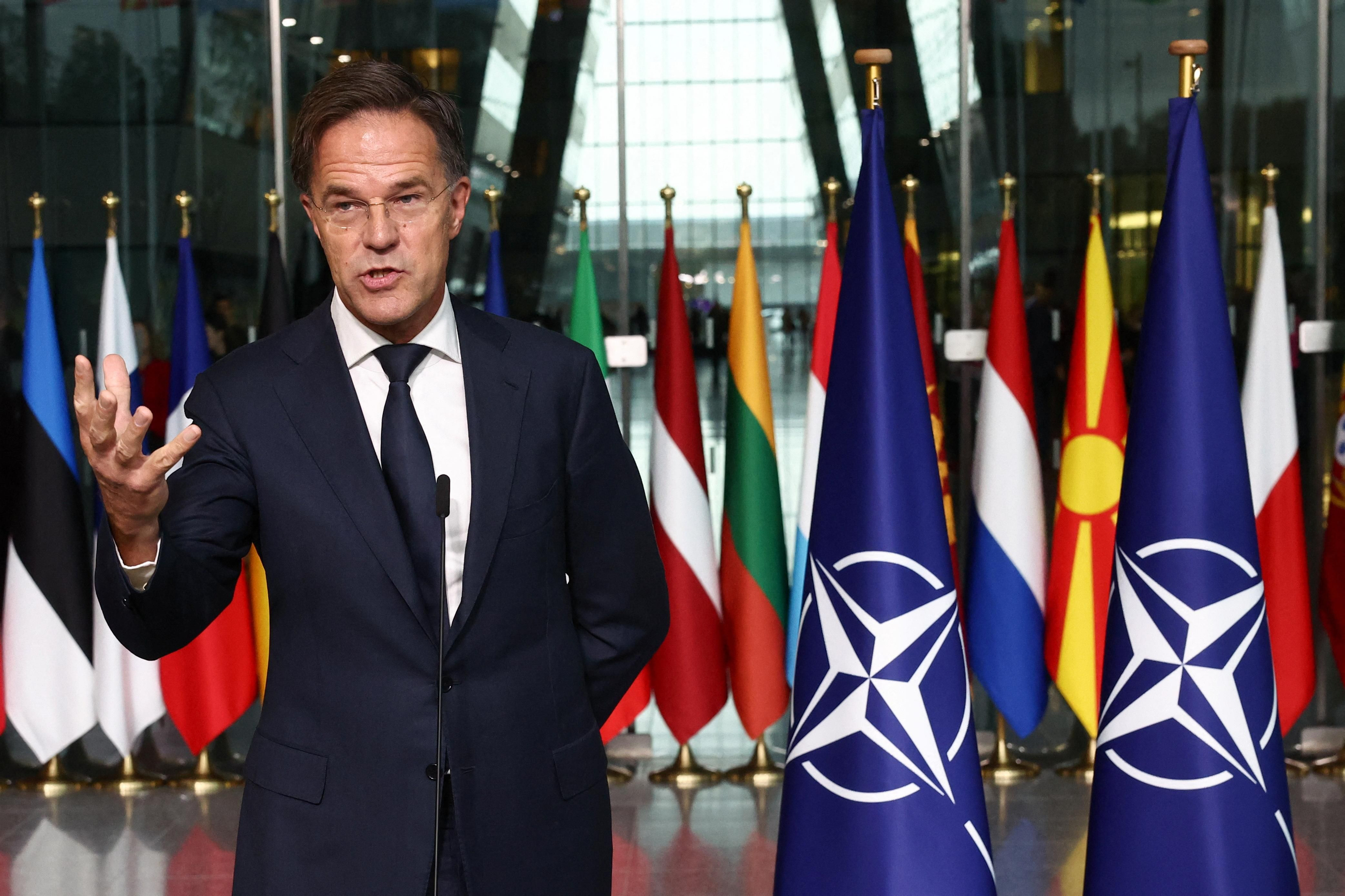 El nou secretari general de l'OTAN, Mark Rutte El nou secretari general de l'OTAN, Mark Rutte