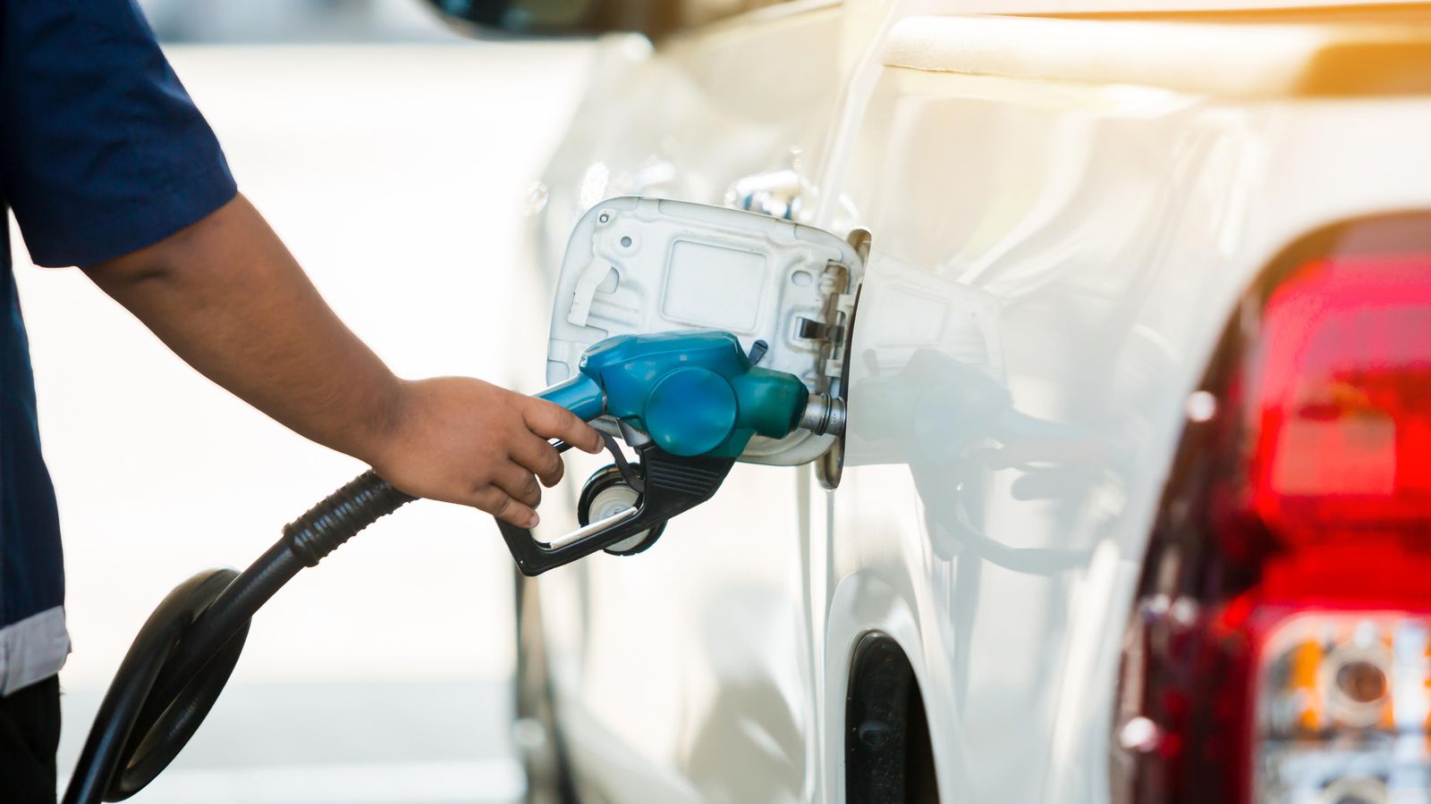 Imatge d'arxiu d'una gasolinera