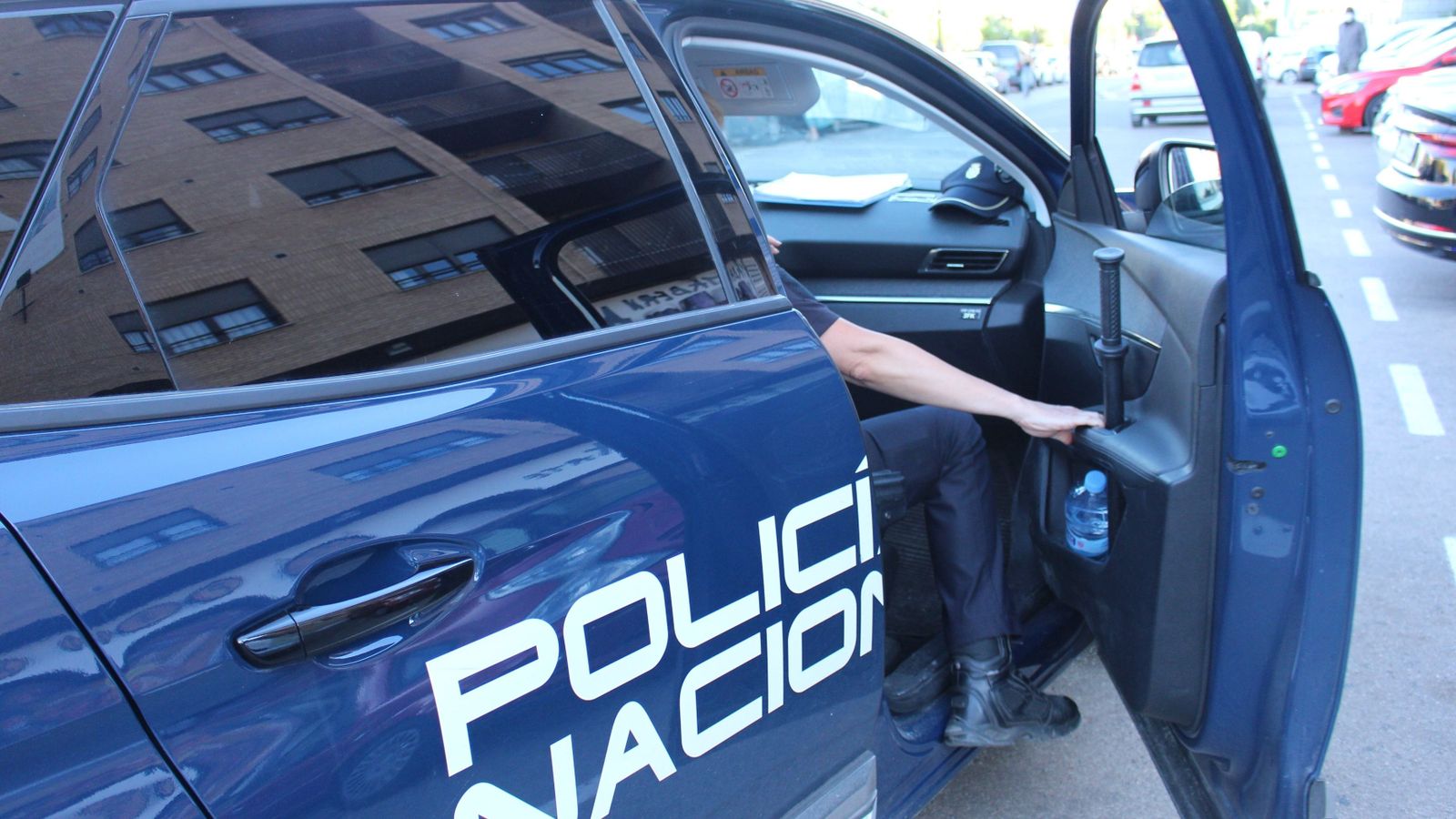 Imatge d'arxiu d'un vehicle de la Policia Nacional