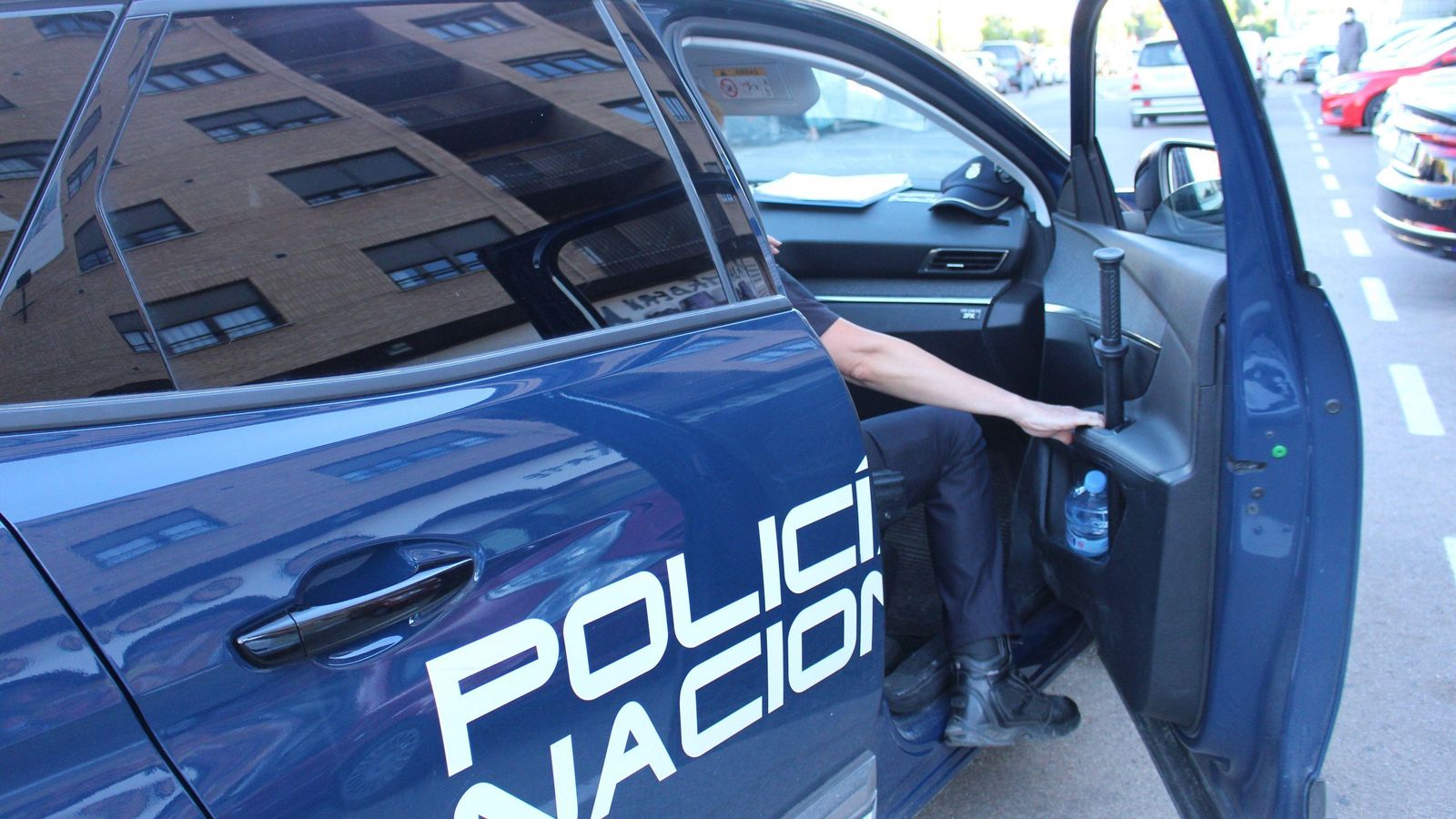 Imatge d'arxiu d'un vehicle de la Policia Nacional Imatge d'arxiu d'un vehicle de la Policia Nacional
