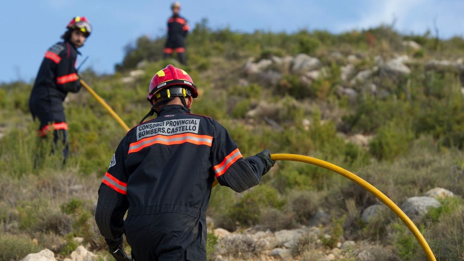 Imatge d'arxiu dels bombers del Consorci Provincial de Castelló