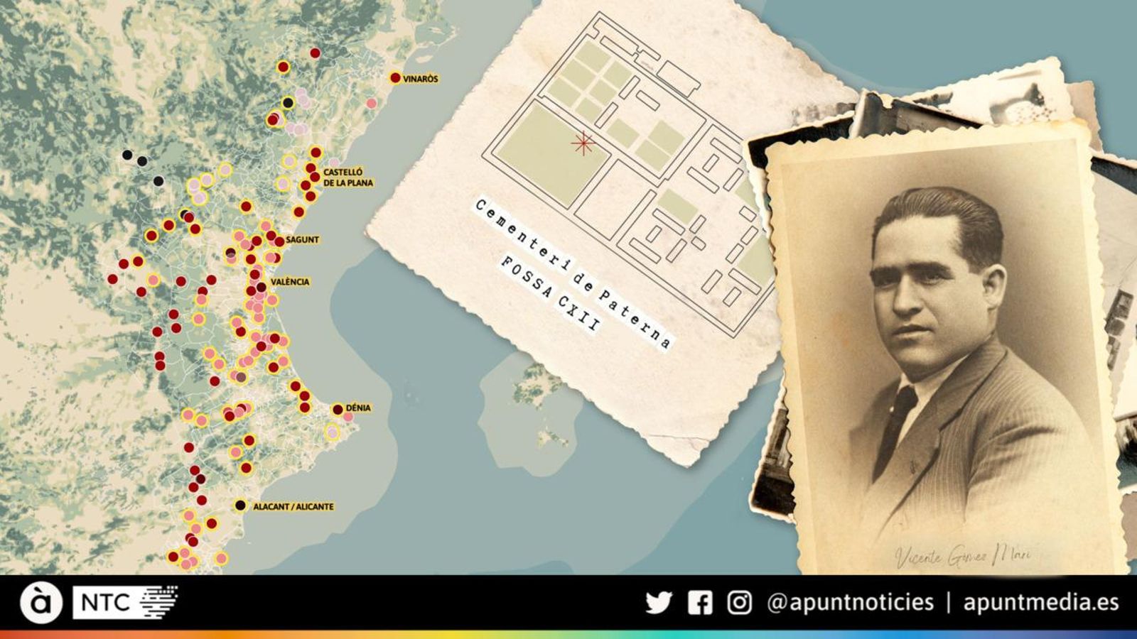 El mapa de la memòria valenciana