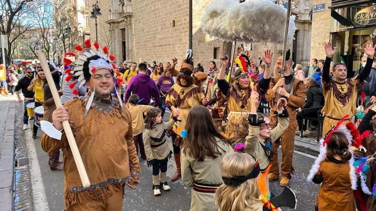 Imatge de la Cavalcada del Ninot 2022