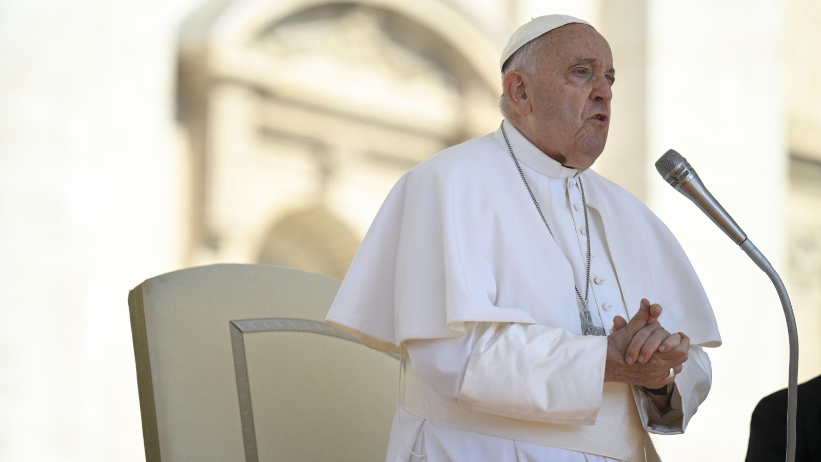 El Papa Francesc en una imatge d’arxiu El Papa Francesc en una imatge d’arxiu