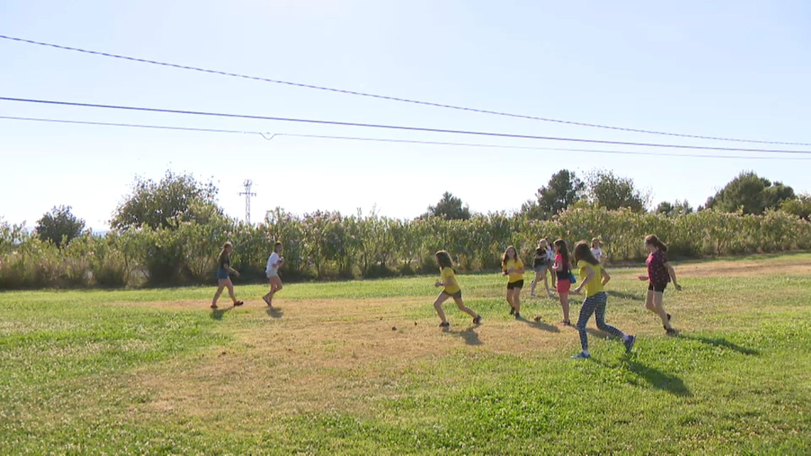 Imatge d'arxiu d'un campament d'estiu