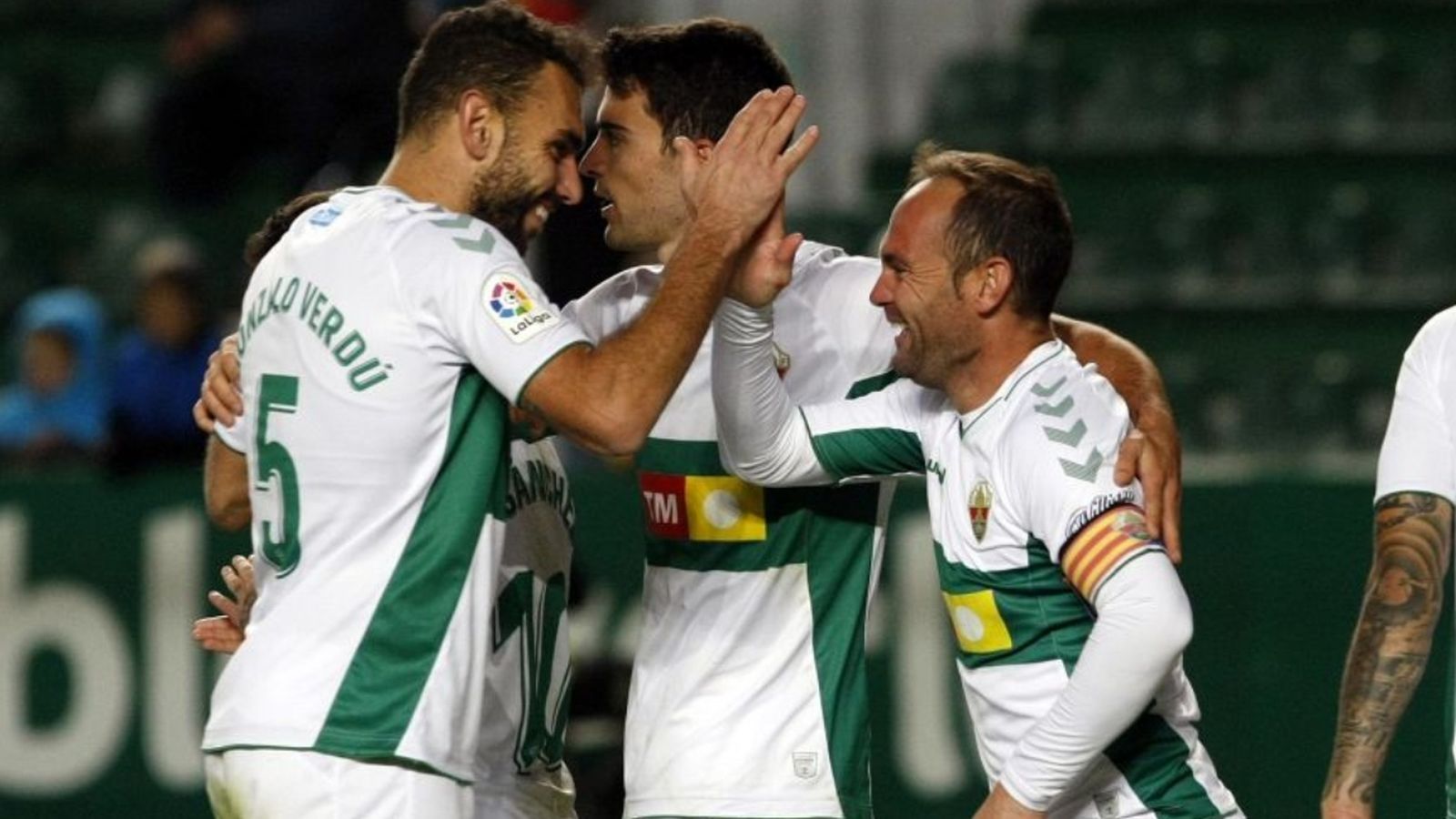 Nino celebra el gol amb els seus companys