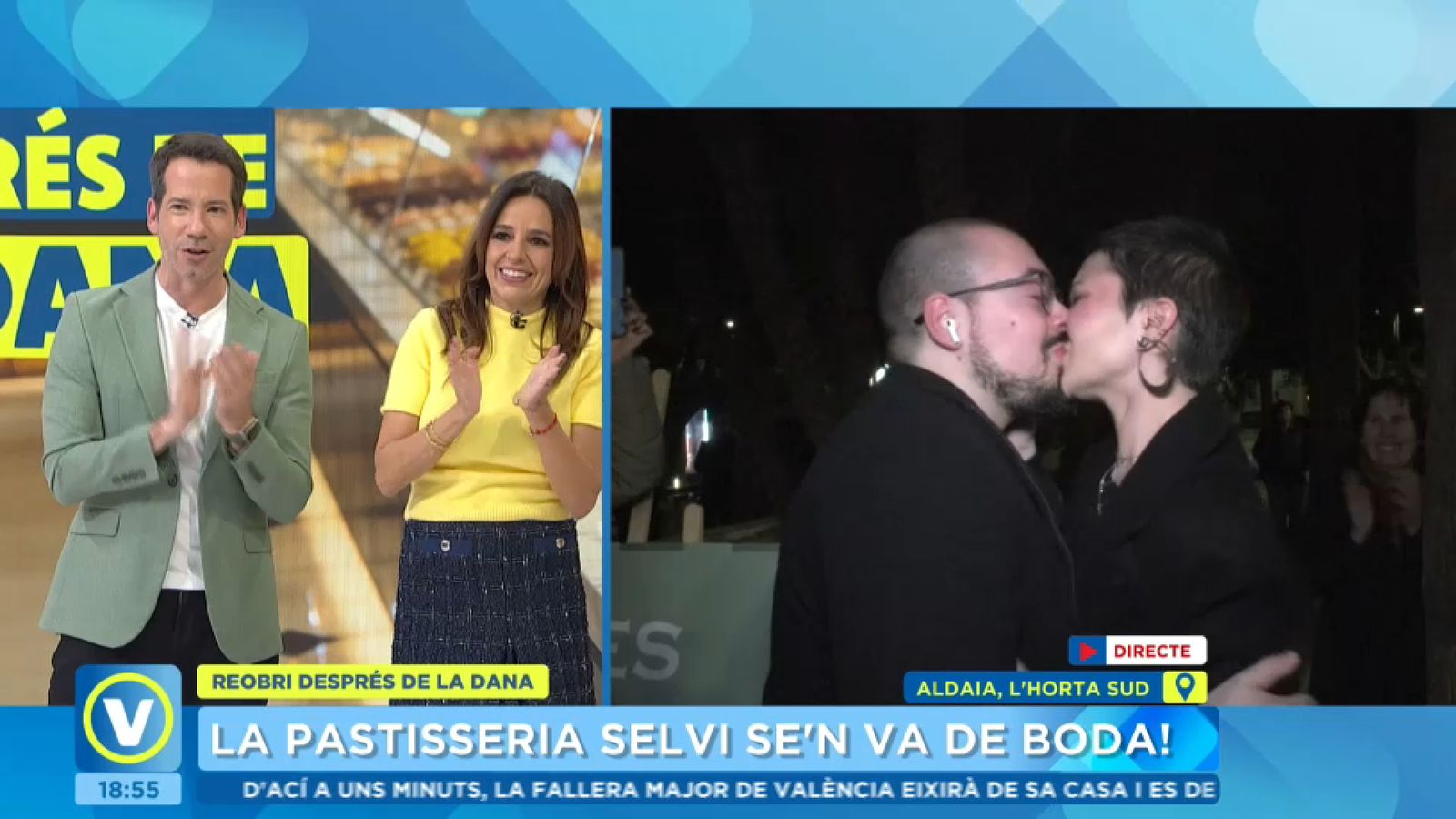 Petició de matrimoni en directe! Ens n'anem de boda amb Rafa i Sara.