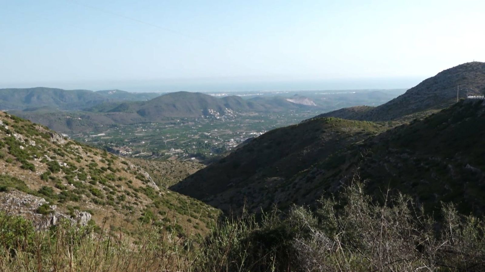 Panoràmica de la Vall d'Ebo