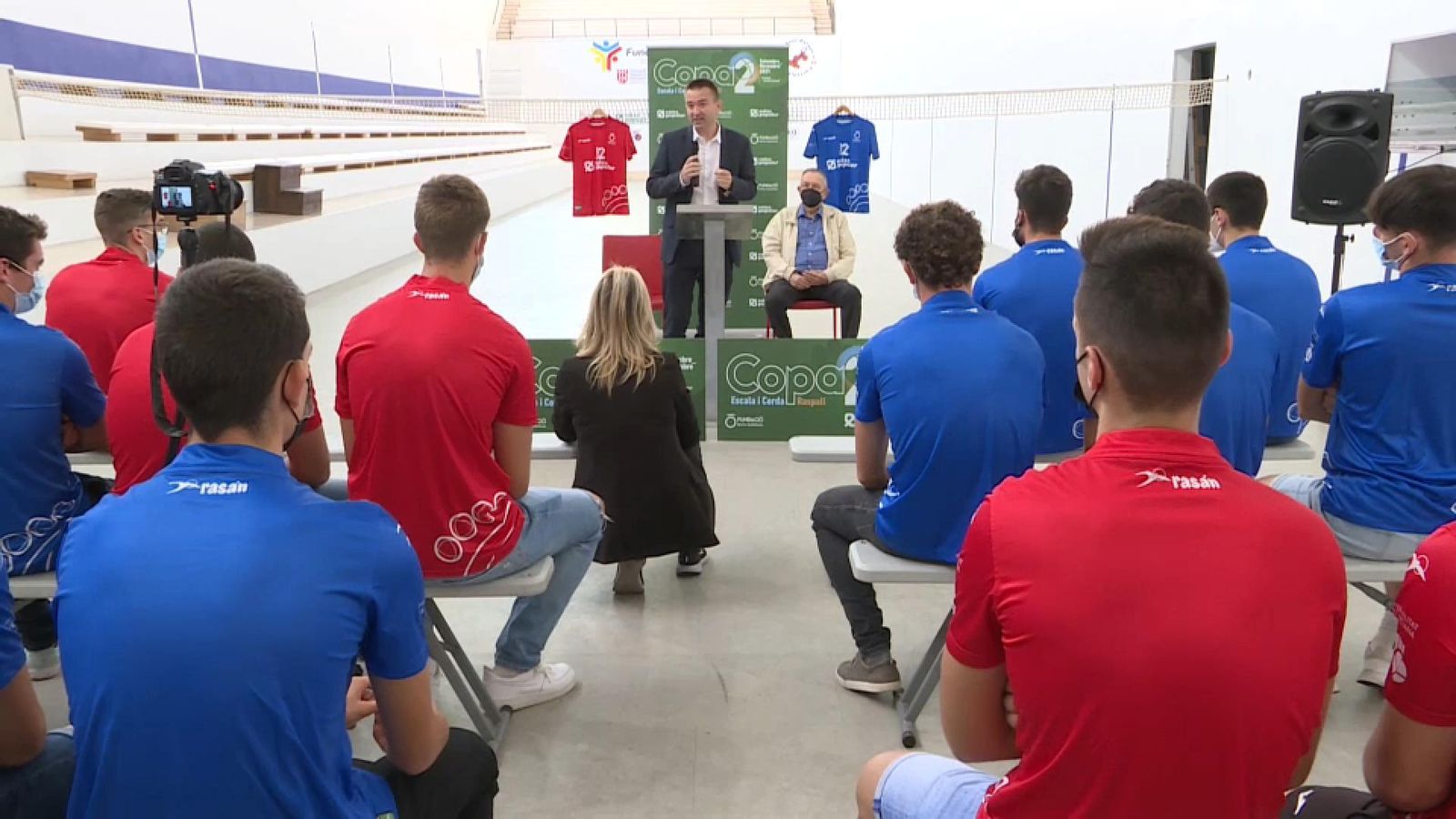 Presentació de la Copa 2 de pilota