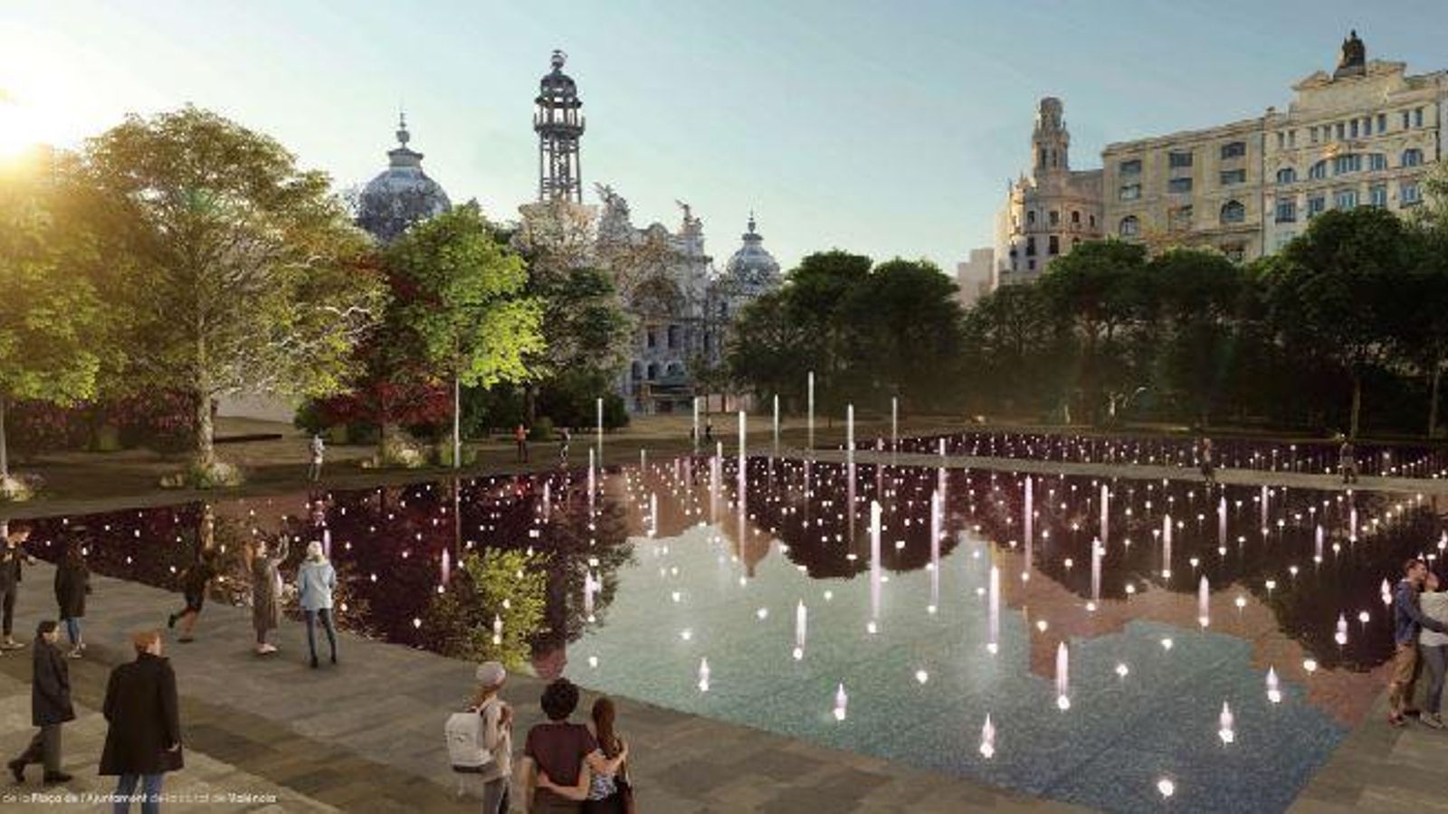 Llenç, un dels projectes, amb l'aigua com a principal protagonista