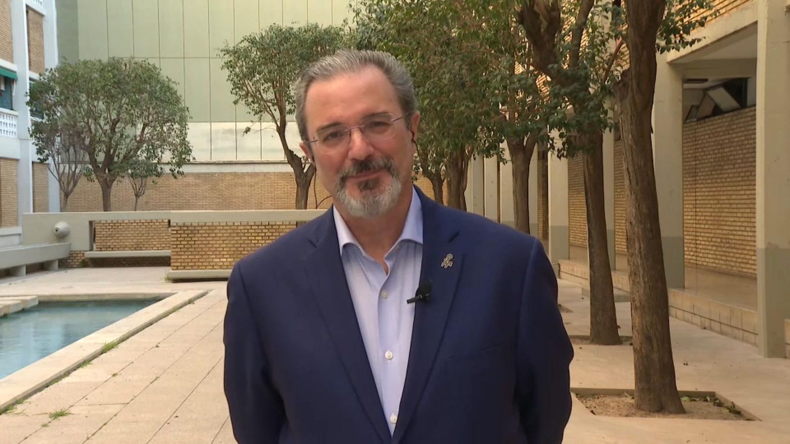 El candidat de Vox a la Generalitat, Carlos Flores