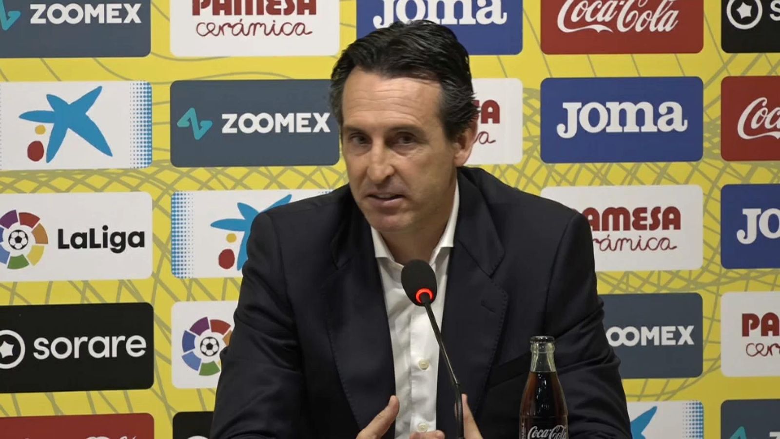 Unai Emery s'acomiada del Vila-real