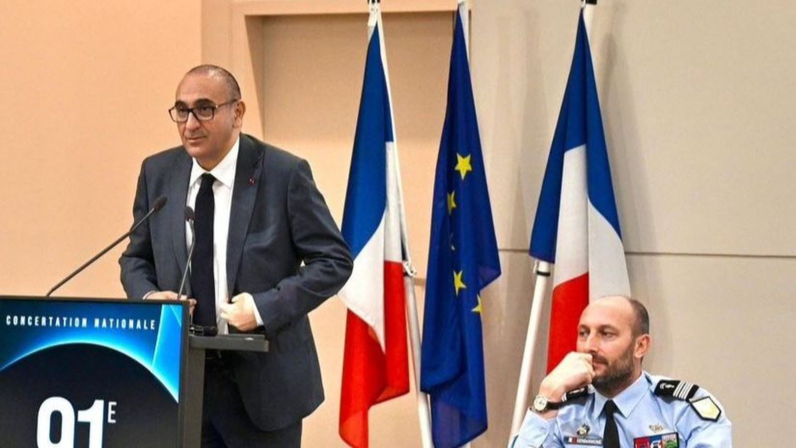 El ministre de l’Interior de França, Laurent Núñez, en una imatge d'arxiu