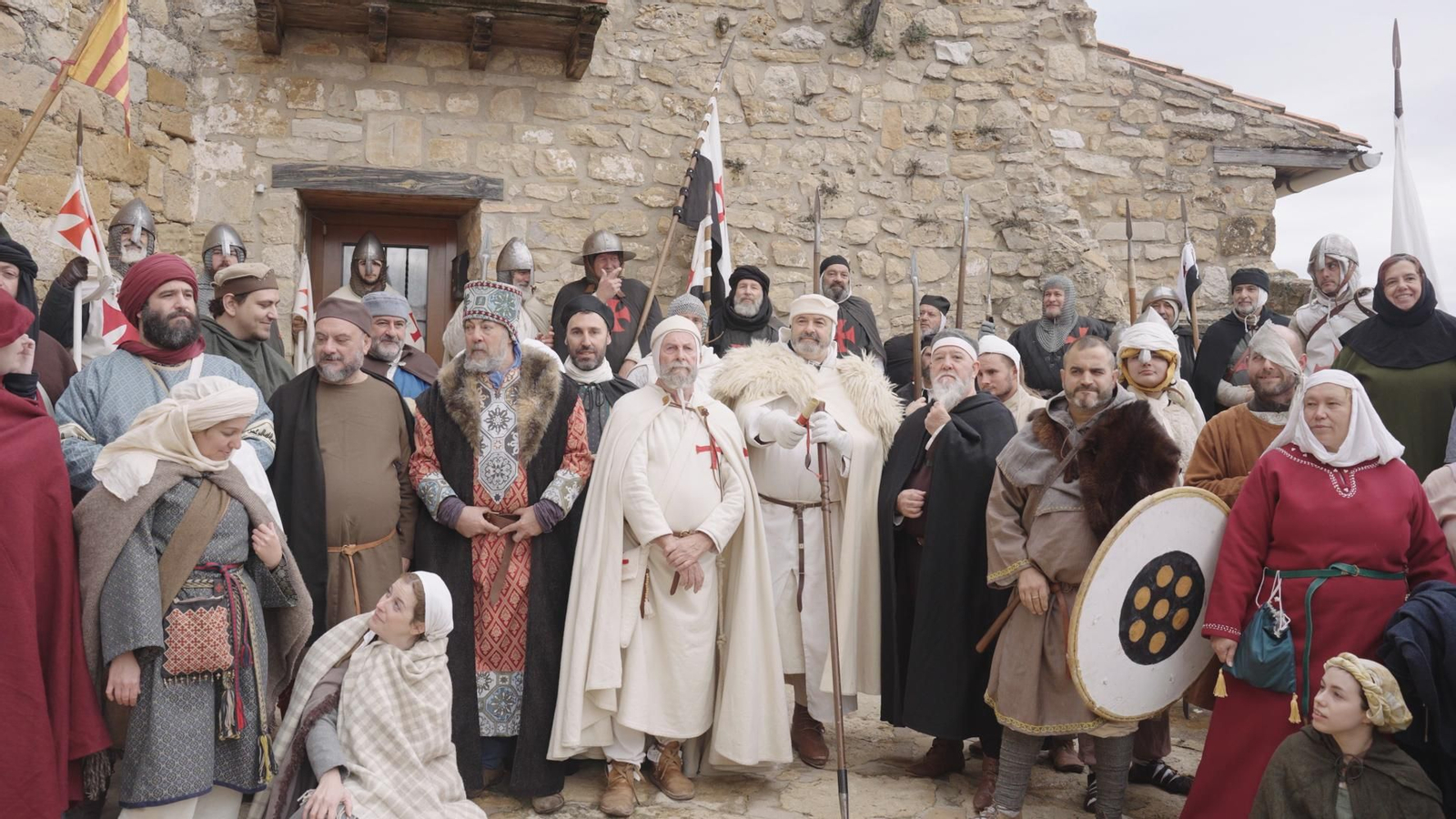 Culla recupera el seu passat templari per festes amb una recreació històrica de la conquesta del poble pel noble aragonés Balasc d'Alagó el 1233