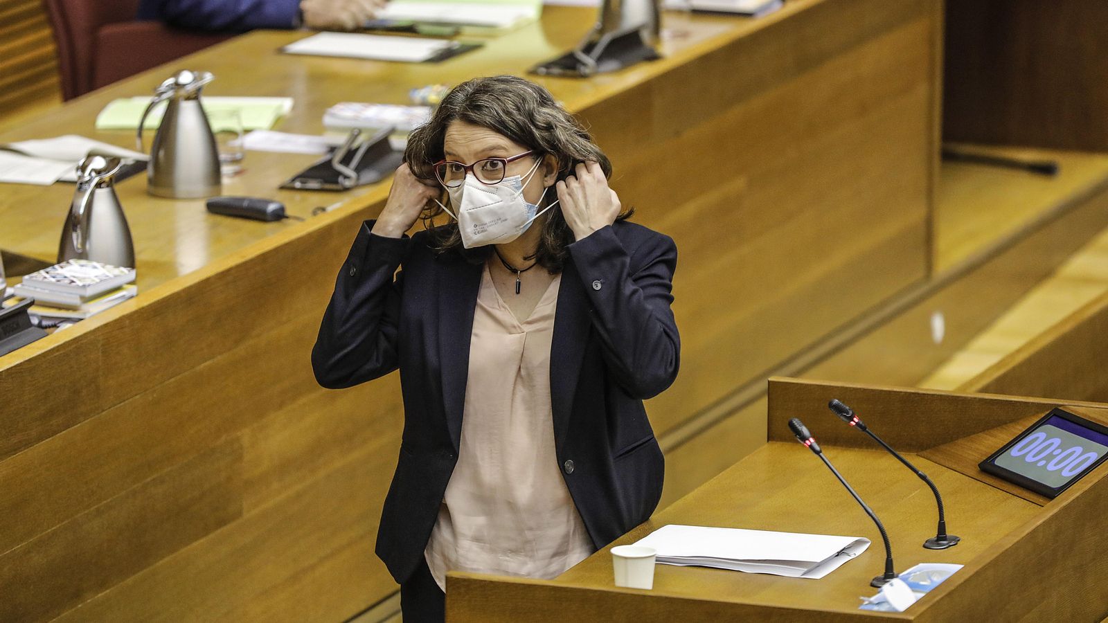 Oltra, aquest dijous, a les Corts