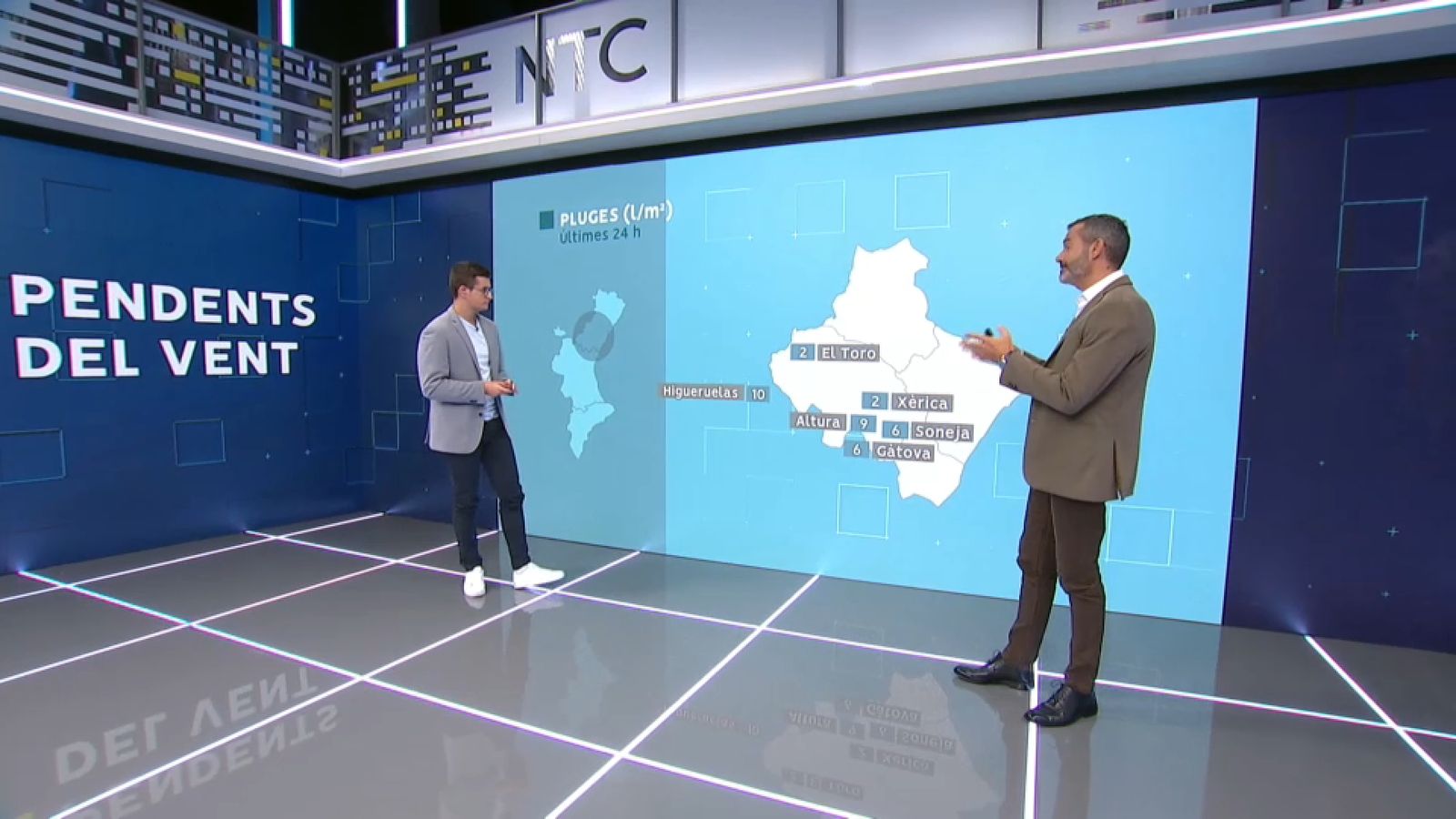 CONDICIONS METEOROLÒGIQUES VESPRADA