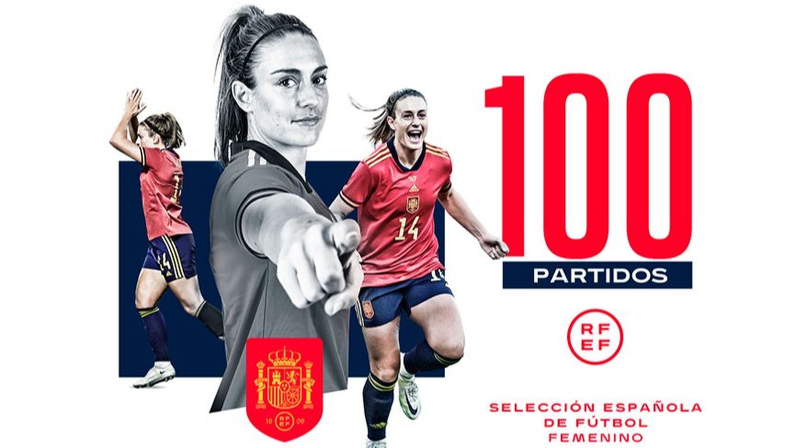 Alexia Putellas compleix 100 partits amb la Selecció