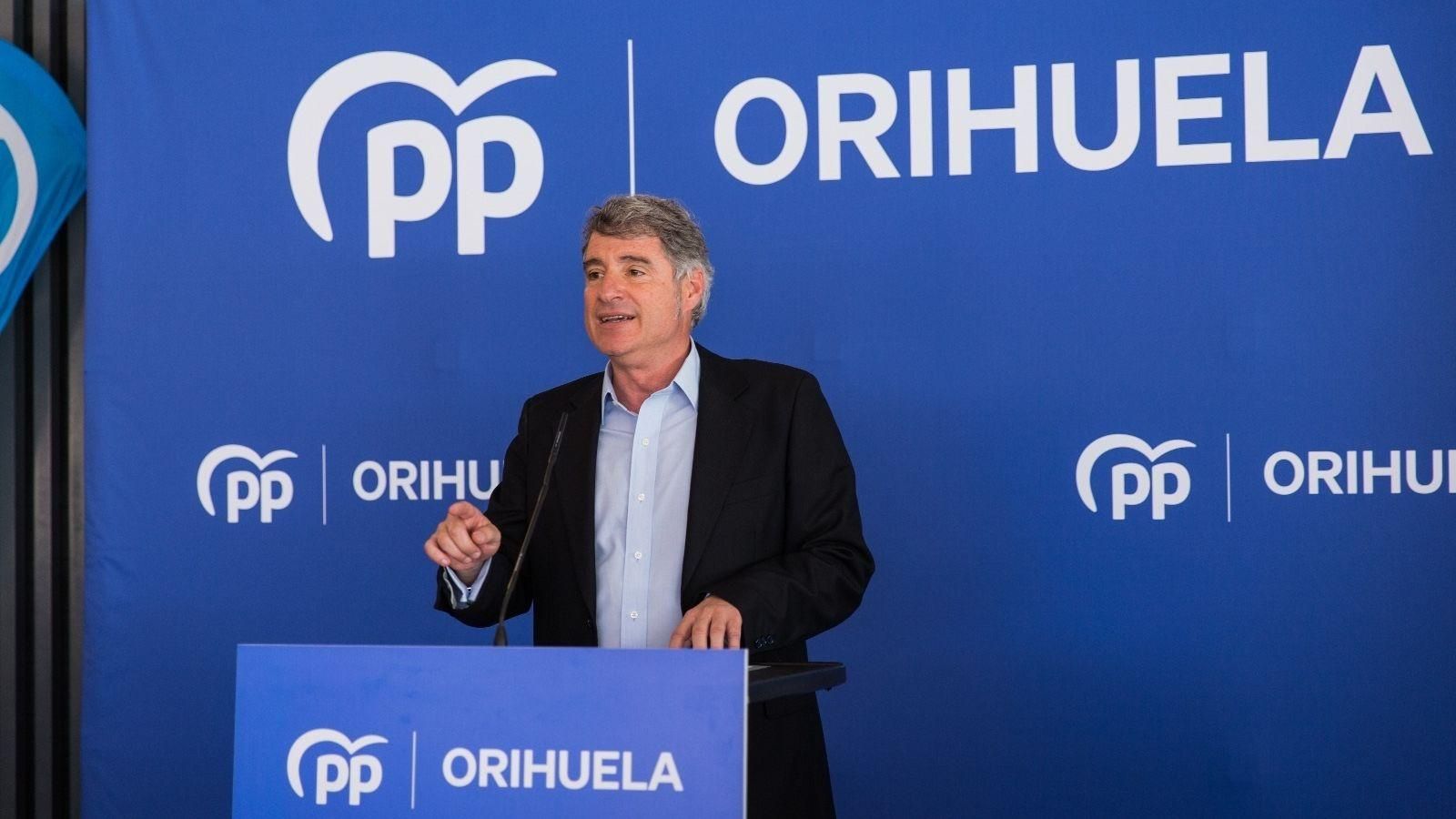 L'alcalde d'Oriola, José Vegara, en una imatge d'arxiu