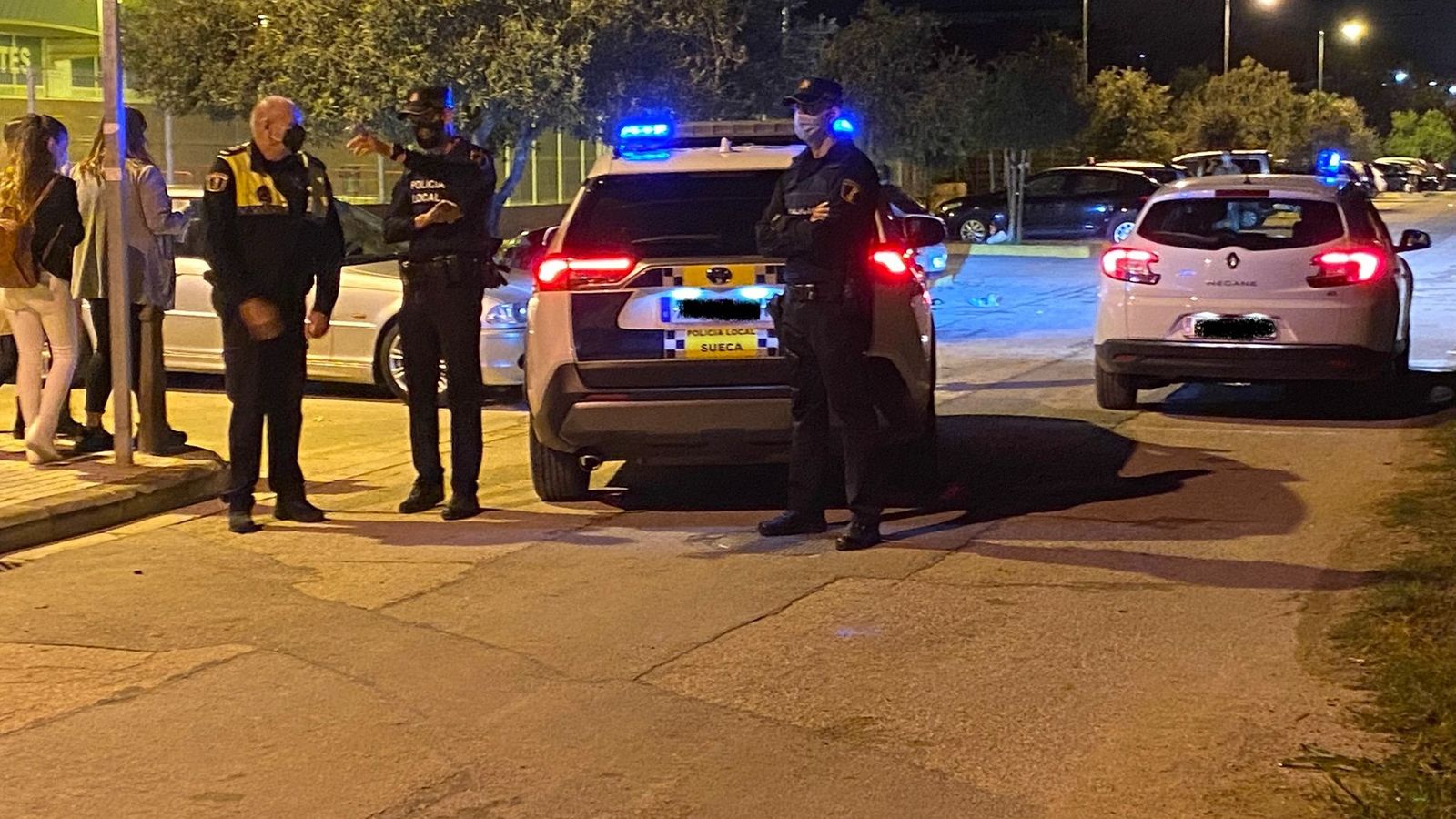 Imatge d'arxiu de la policia local de Sueca