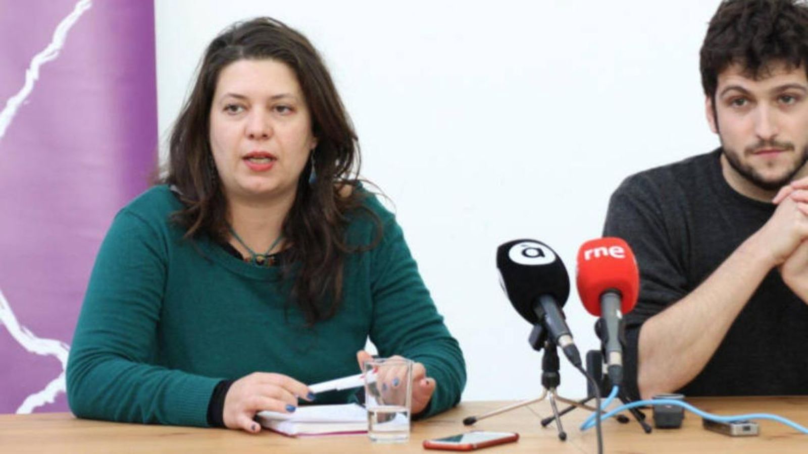 Lidia Montero, candidata a la secretaria general de Podem