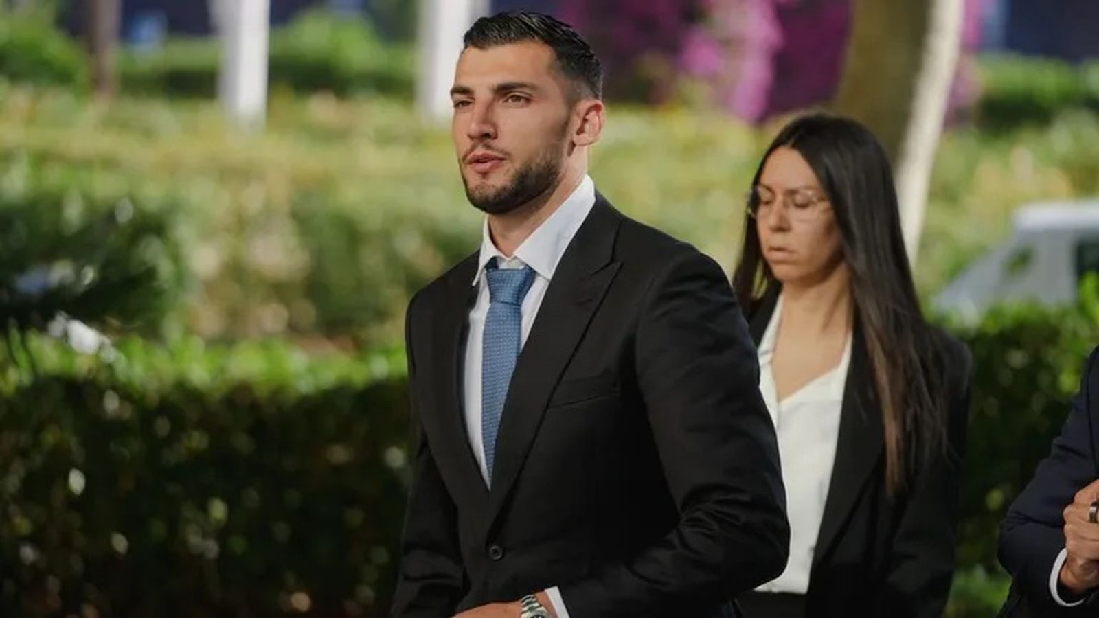 Rafa Mir entrant al judici